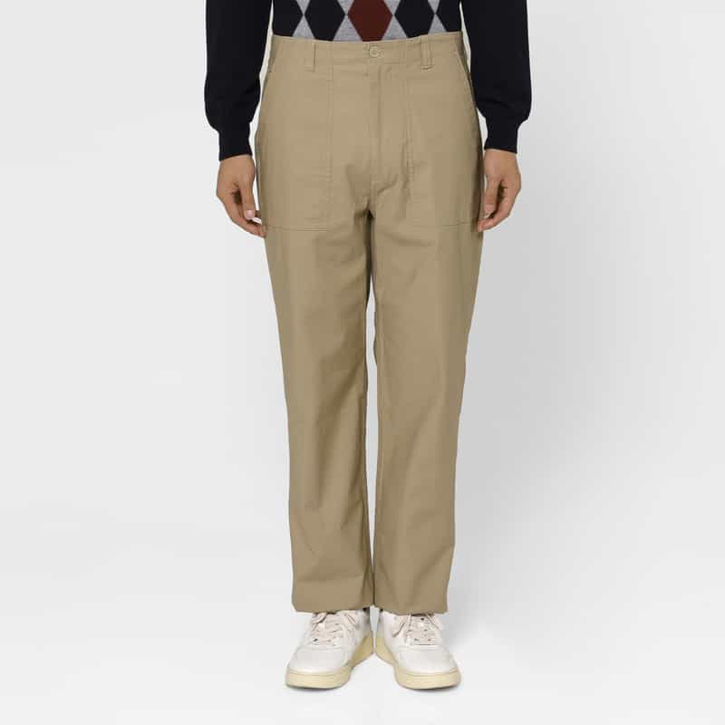 BARNEYS NEW YORK コットン素材ベイカーパンツ BEIGE