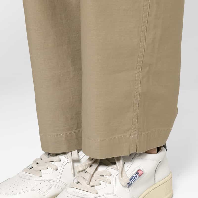 BARNEYS NEW YORK コットン素材ベイカーパンツ BEIGE