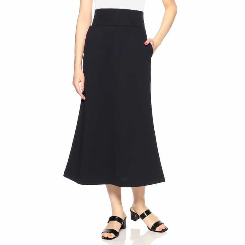 SYNE TOKYO シン トウキョウ×翁安芸氏 コラボレートマーメイドスカート NAVY