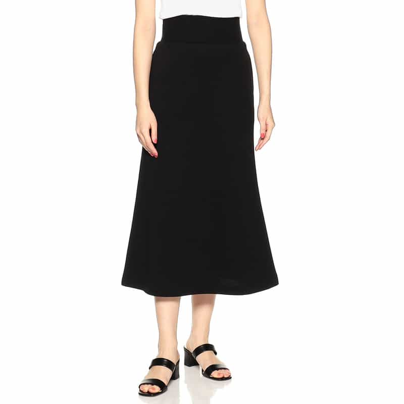 SYNE TOKYO シン トウキョウ×翁安芸氏 コラボレートマーメイドスカート BLACK