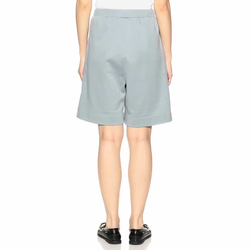 SYNE TOKYO シン トウキョウ×翁安芸氏 コラボレートキュロットパンツ LIGHT BLUE