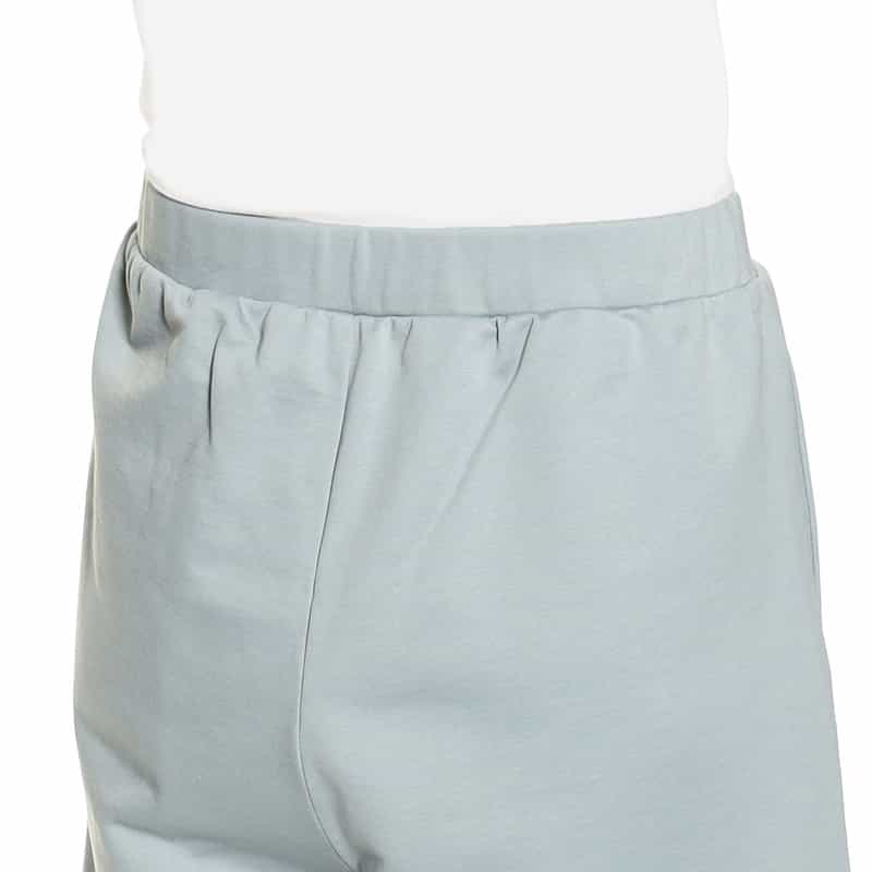 SYNE TOKYO シン トウキョウ×翁安芸氏 コラボレートキュロットパンツ LIGHT BLUE