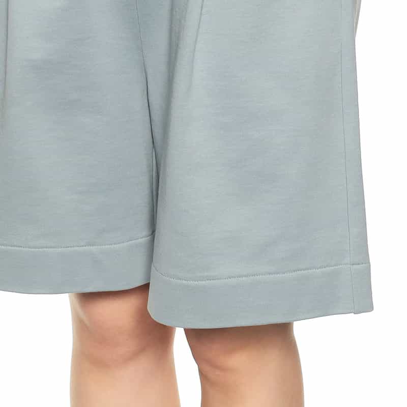 SYNE TOKYO シン トウキョウ×翁安芸氏 コラボレートキュロットパンツ LIGHT BLUE