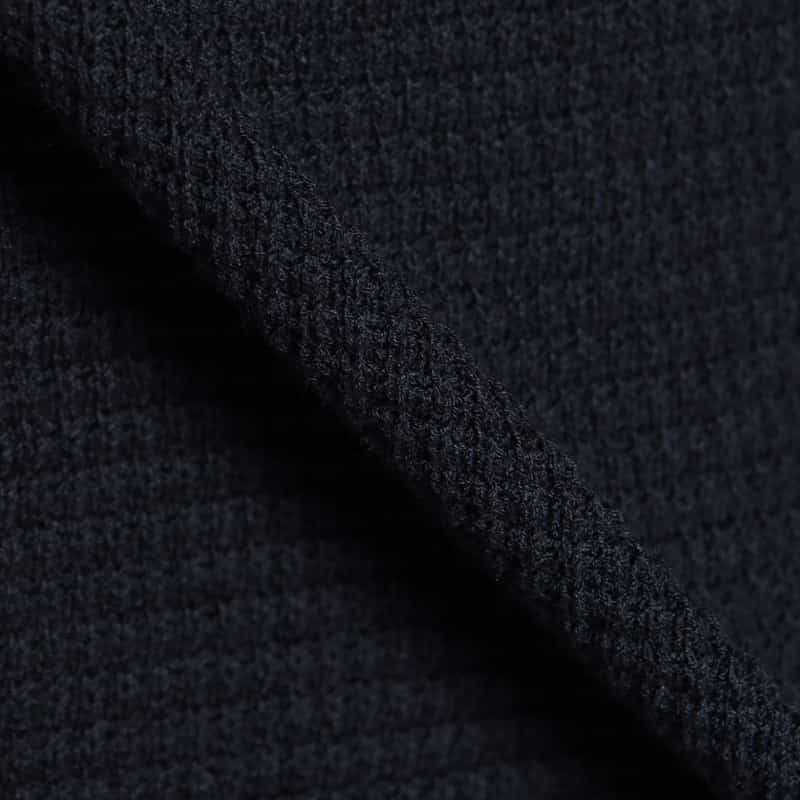 BARNEYS NEW YORK ワッフルニットTシャツ NAVY