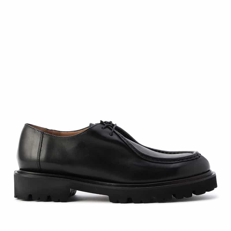BARNEYS NEW YORK レースアップシューズ BLACK