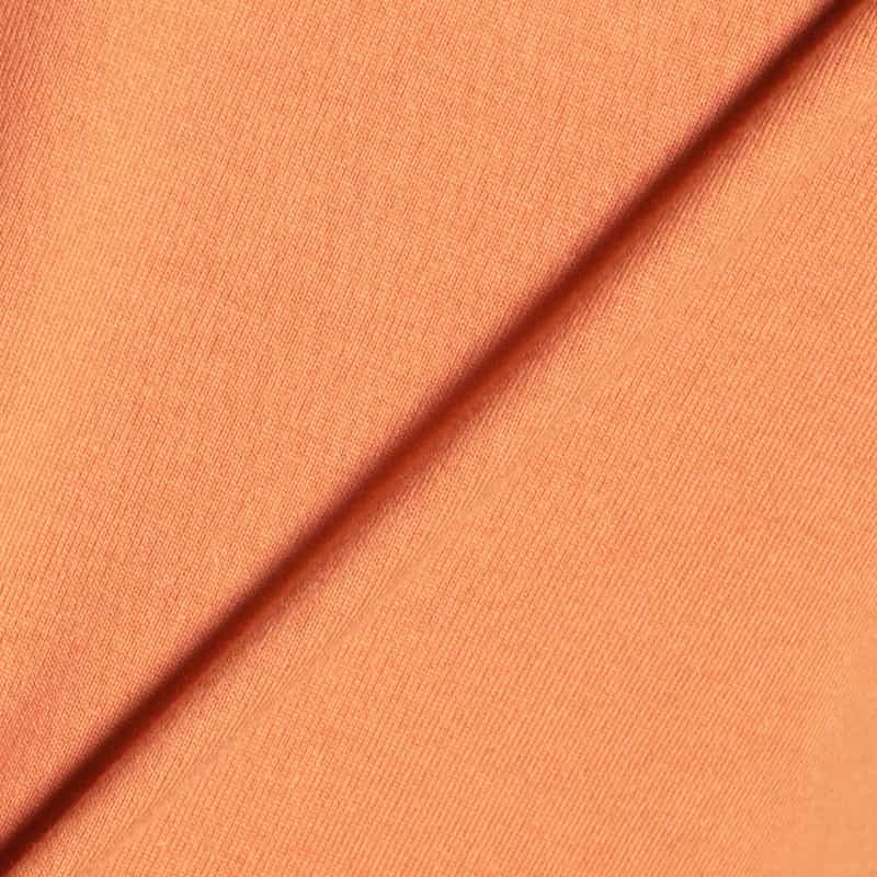 BARNEYS NEW YORK ウォッシャブルコットンノットスリーブカットソー ORANGE