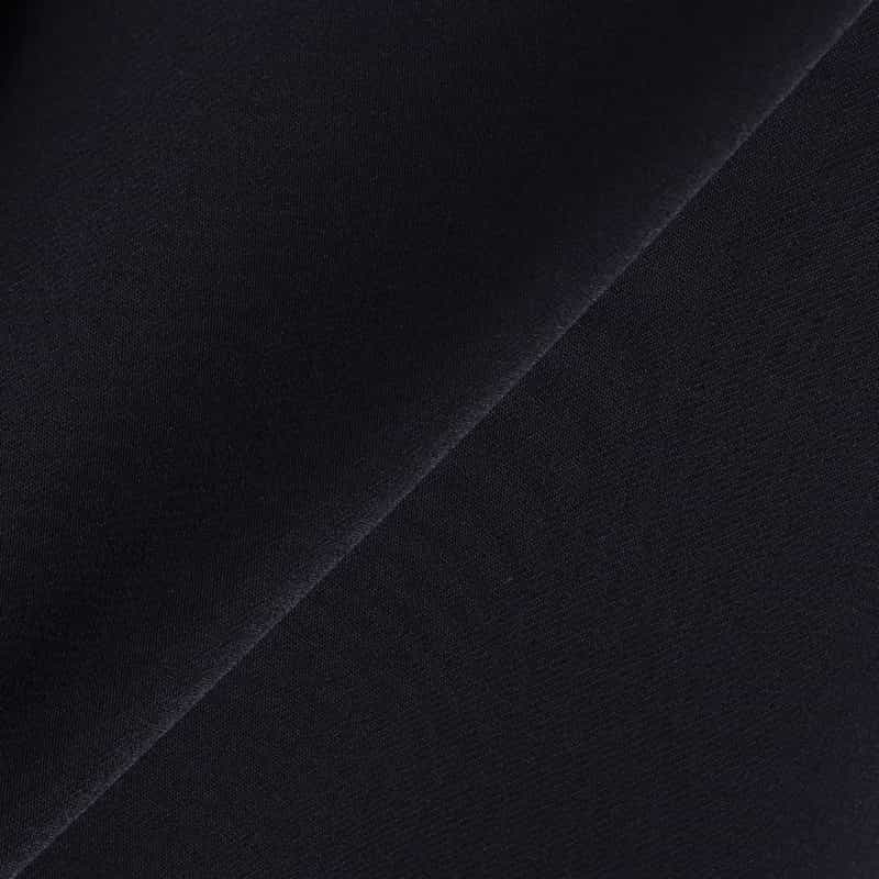 BARNEYS NEW YORK セットアップ ウォッシャブル バックジップAラインプルオーバーブラウス NAVY