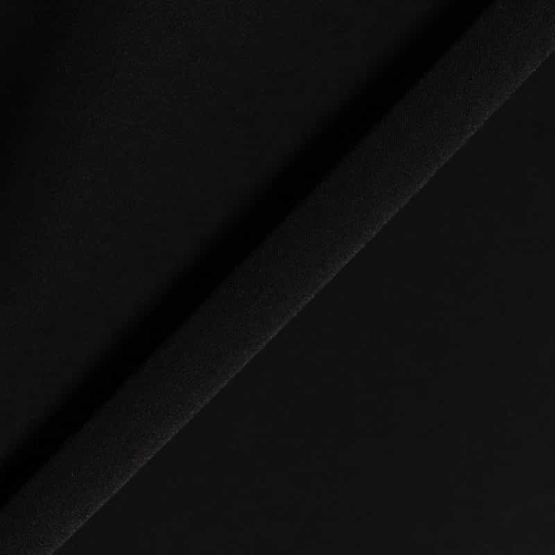 BARNEYS NEW YORK セットアップ ウォッシャブル バックジップAラインプルオーバーブラウス BLACK