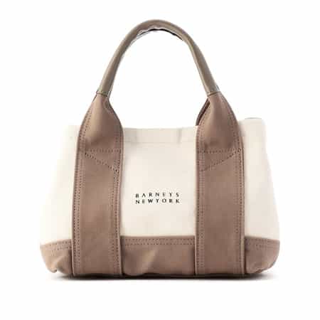 キャンバスロゴトートバッグ（S）（2176616）｜BARNEYS NEW YORK