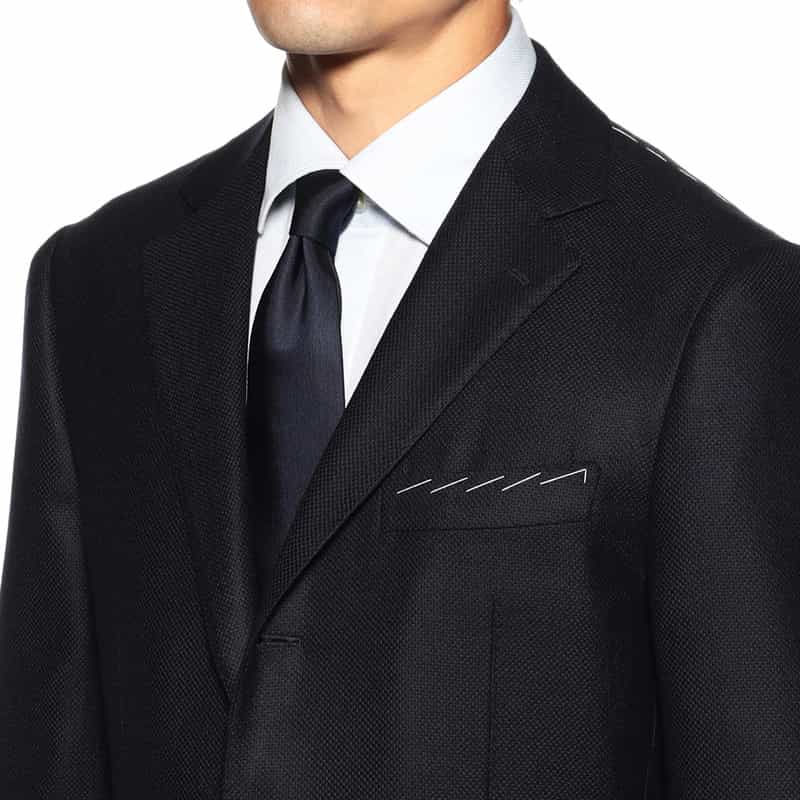 BARNEYS NEW YORK 段返り3Bジャケット “MADISON GOLD“ NAVY