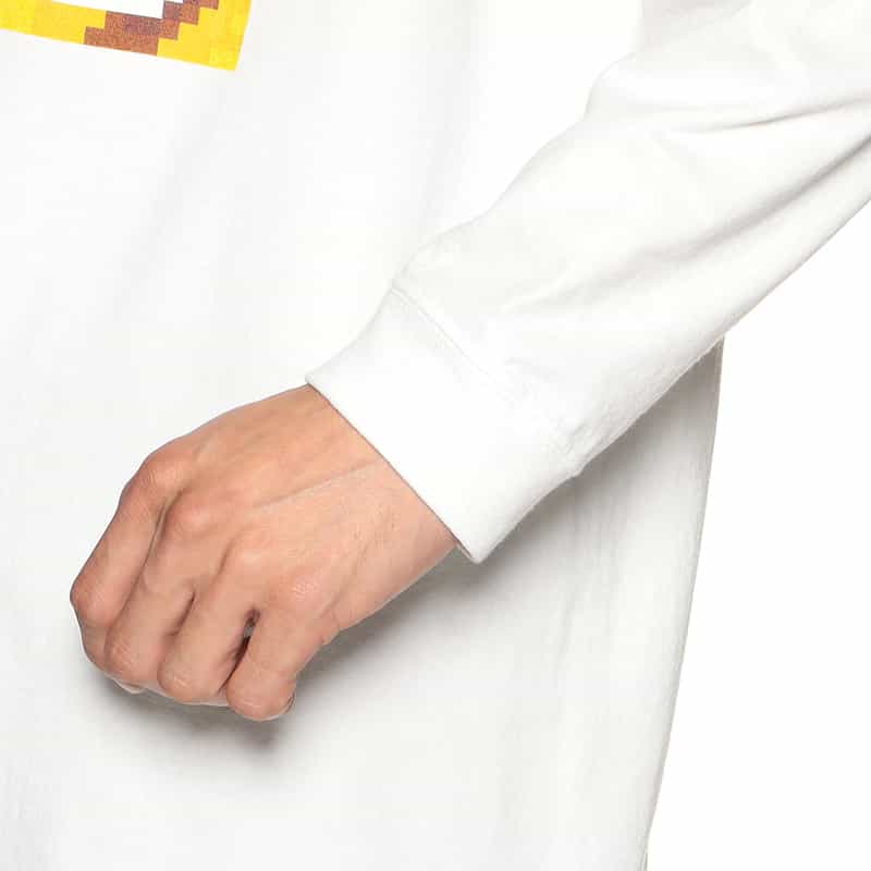 LARRY CLARK バーニーズ ニューヨーク限定プリントロングスリーブTシャツ WHITE