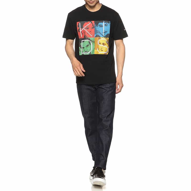 LARRY CLARK バーニーズ ニューヨーク限定プリントTシャツ BLACK