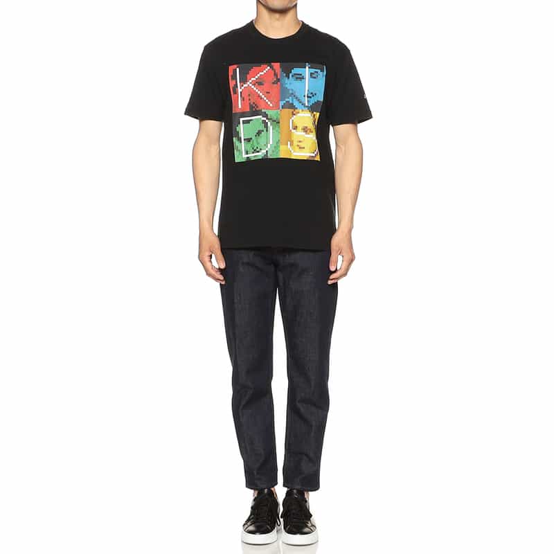 LARRY CLARK バーニーズ ニューヨーク限定プリントTシャツ BLACK