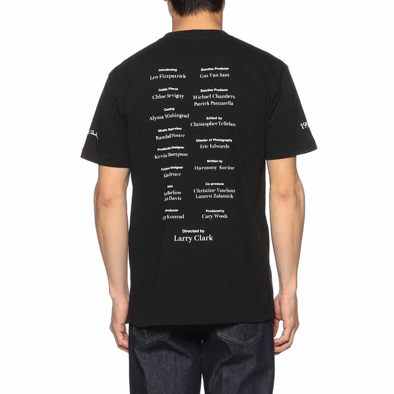 LARRY CLARK バーニーズ ニューヨーク限定プリントTシャツ BLACK
