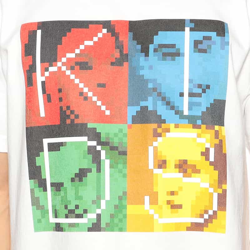 LARRY CLARK バーニーズ ニューヨーク限定プリントTシャツ WHITE