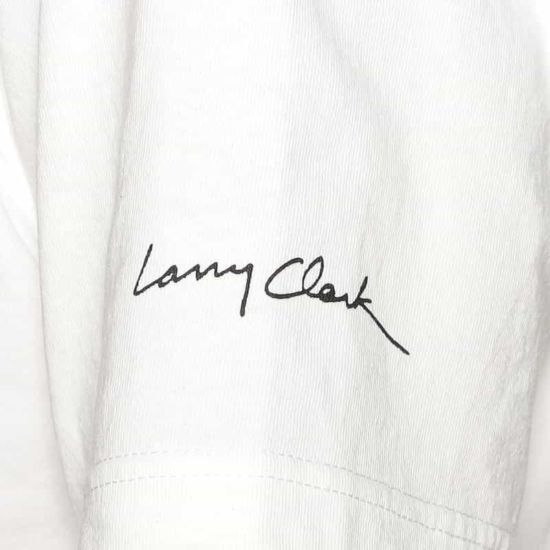 LARRY CLARK バーニーズ ニューヨーク限定プリントTシャツ WHITE