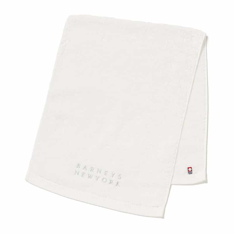 BARNEYS NEW YORK フェイスタオルセット （ライトグレー & ホワイト） L.GRAY WHITE
