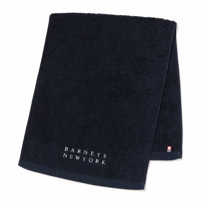BARNEYS NEW YORK フェイスタオルセット （ネイビー & ホワイト） NAVY WHITE