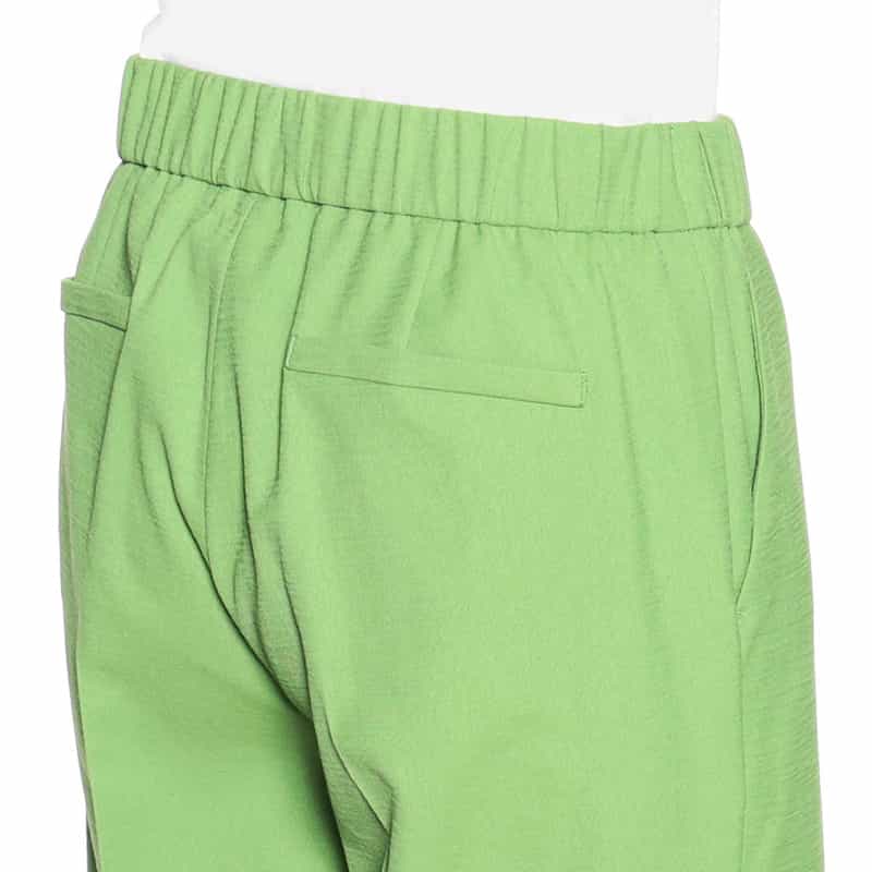 BARNEYS NEW YORK セットアップウォッシャブルクロップドパンツ GREEN