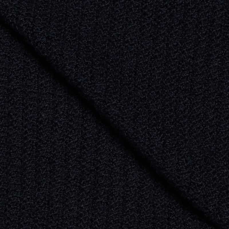 BARNEYS NEW YORK ワッフルモックネックニットプルオーバー NAVY