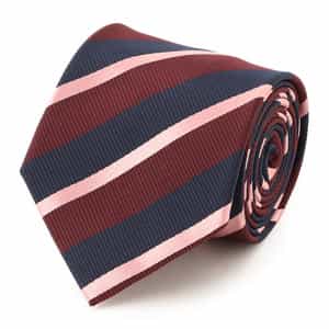 ストライプ柄タイ