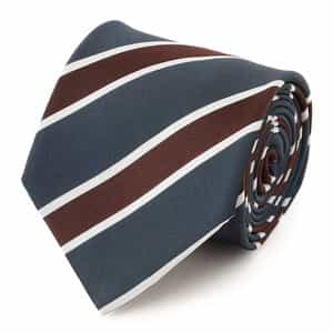 ストライプ柄タイ