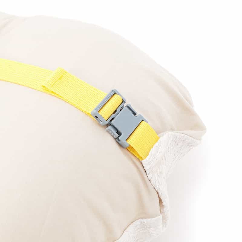 BARNEYS NEW YORK ライオン刺繍授乳クッション GRAY BEIGE