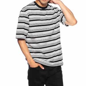 オーバーサイズボーダーTシャツ
