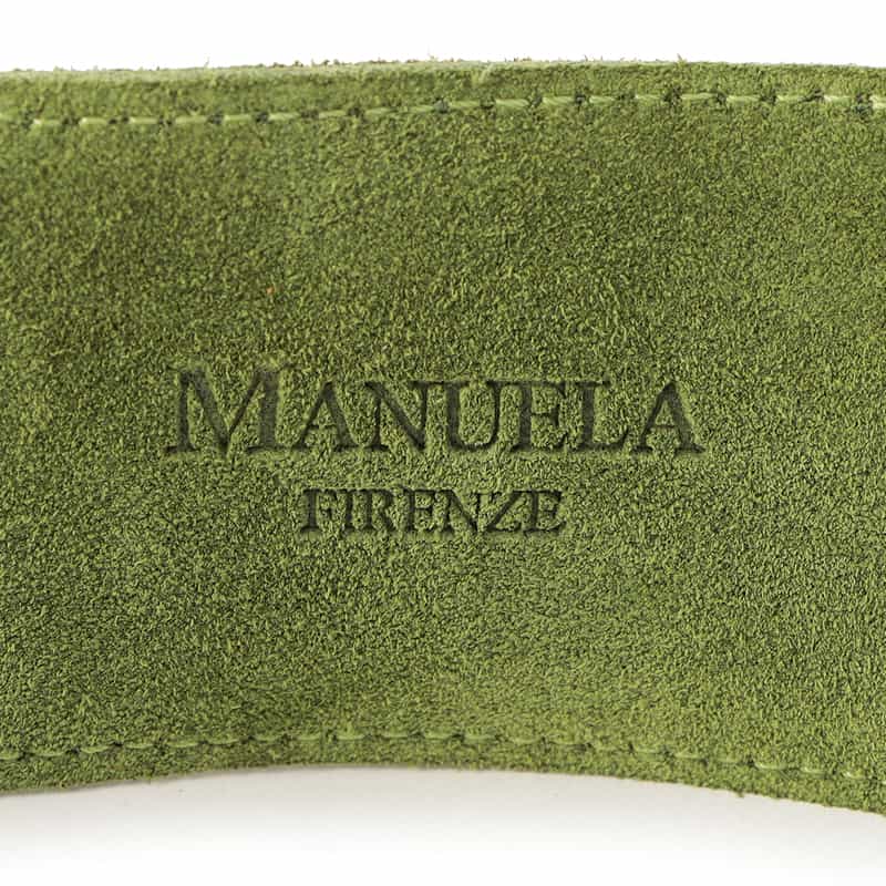 MANUELA フリンジベルト KHAKI