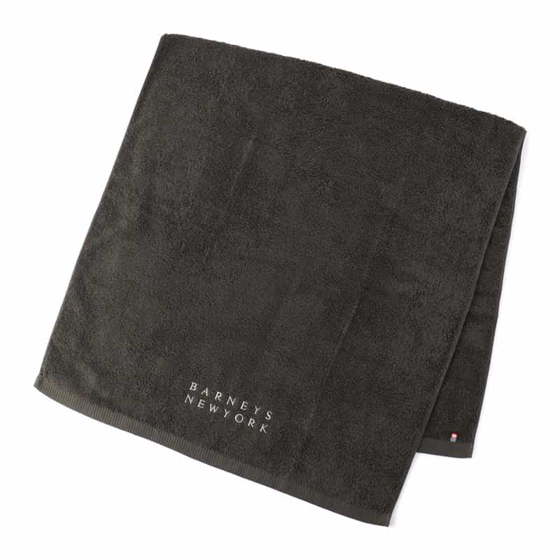 BARNEYS NEW YORK バスタオル（ダークグレー） DARK GRAY