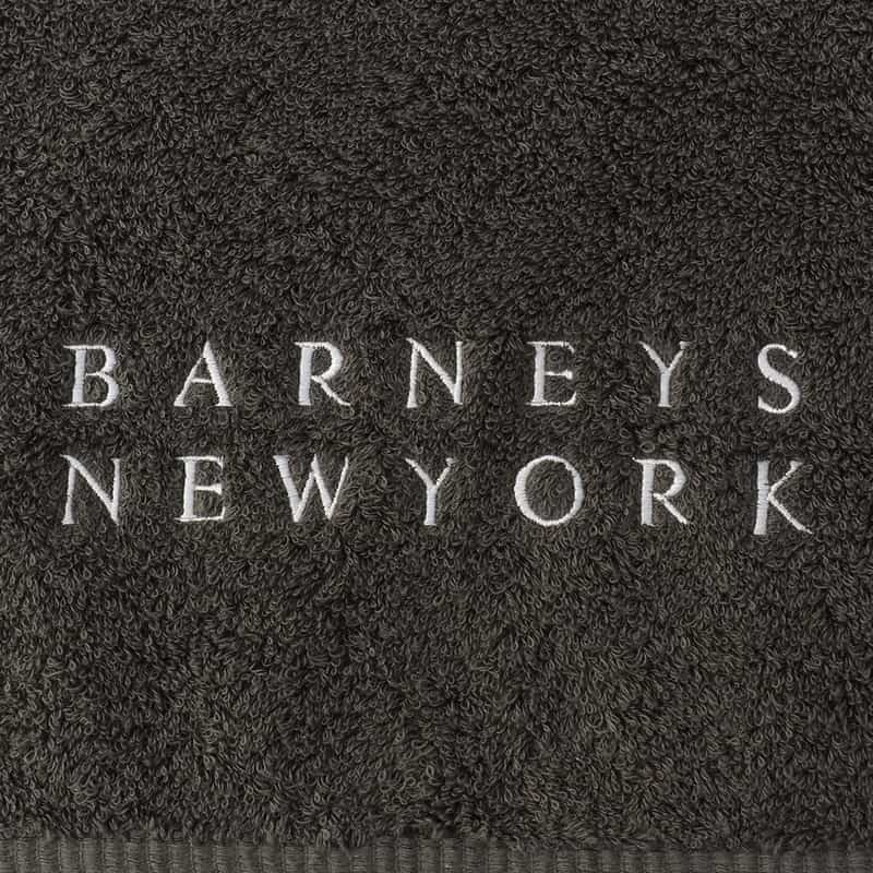 BARNEYS NEW YORK バスタオル(ダークグレー) DARK GRAY