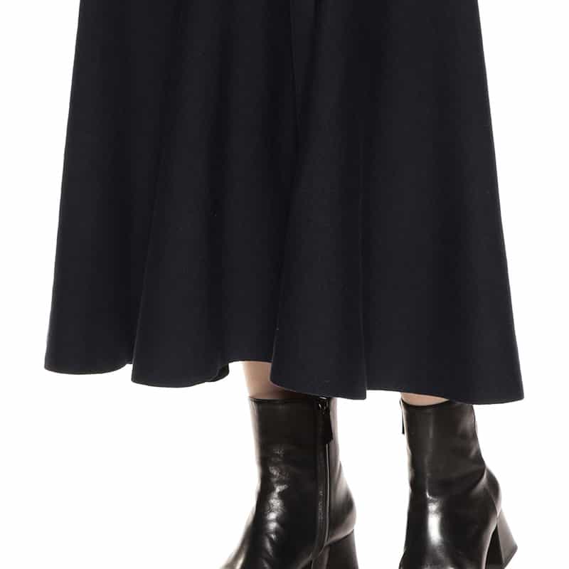 3.1 PHILLIP LIM ミディフレアスカート NAVY