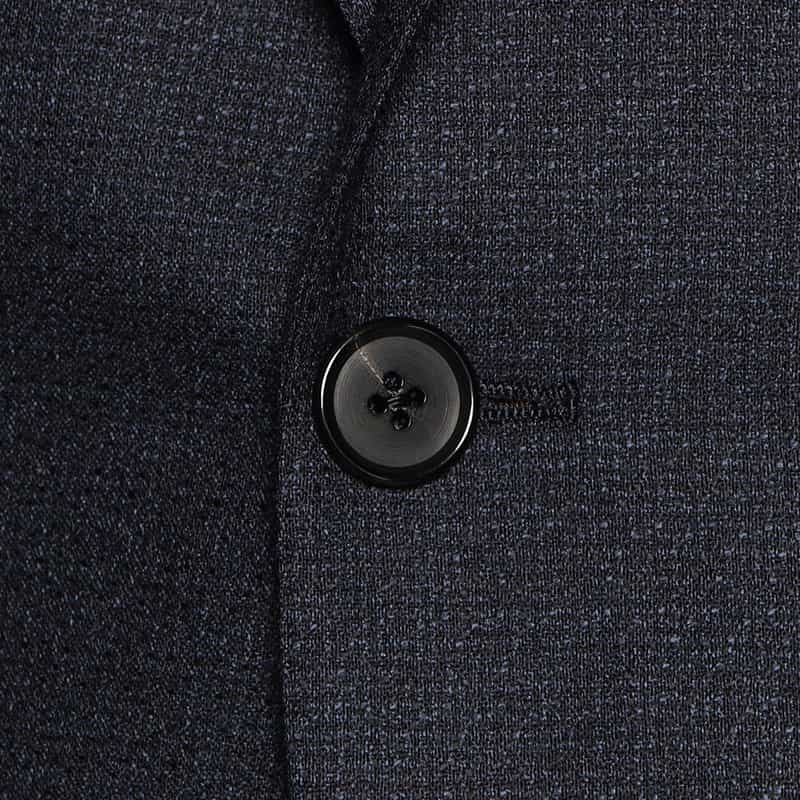BARNEYS NEW YORK マイクロ千鳥柄スーツ NAVY
