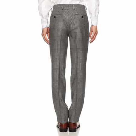 BARNEYS NEW YORK【極美品】XL グレンチェック ライナー付 グレンチェック柄スーツ