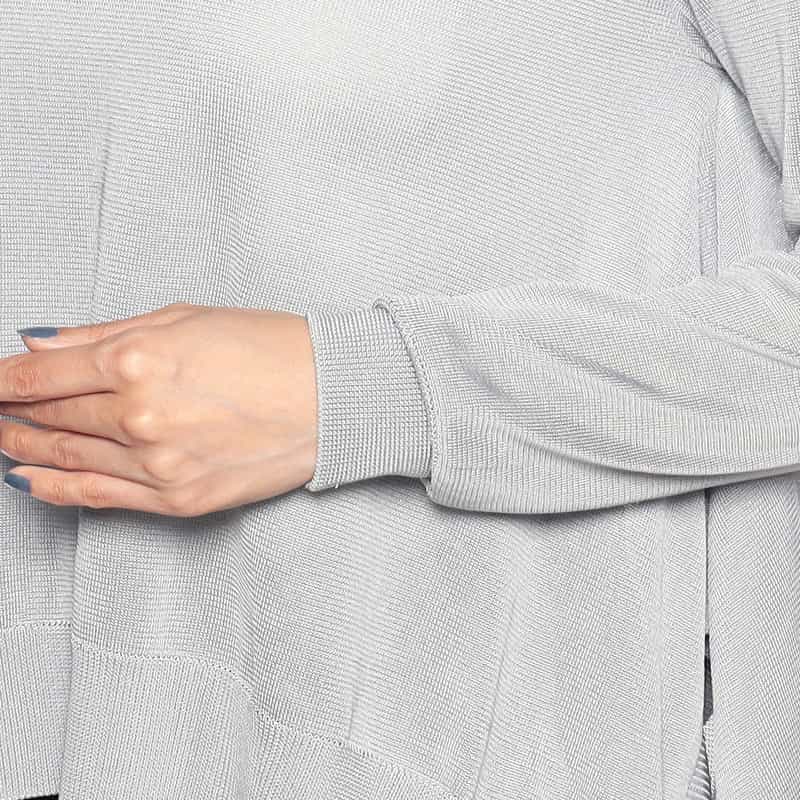BARNEYS NEW YORK バックリボンニットプルオーバー LIGHT BLUE