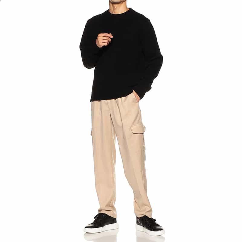 BERNARDO GIUSTI バーニーズ ニューヨーク限定ウールイージーパンツ BEIGE