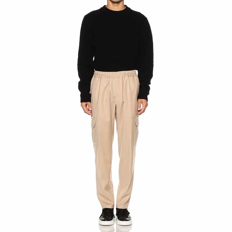 BERNARDO GIUSTI バーニーズ ニューヨーク限定ウールイージーパンツ BEIGE