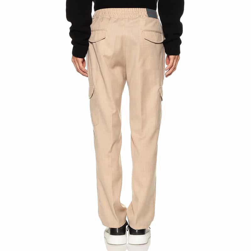 BERNARDO GIUSTI バーニーズ ニューヨーク限定ウールイージーパンツ BEIGE