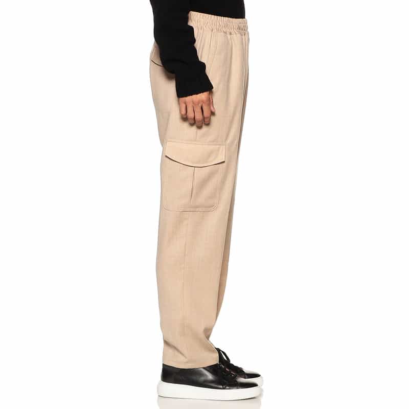 BERNARDO GIUSTI バーニーズ ニューヨーク限定ウールイージーパンツ BEIGE