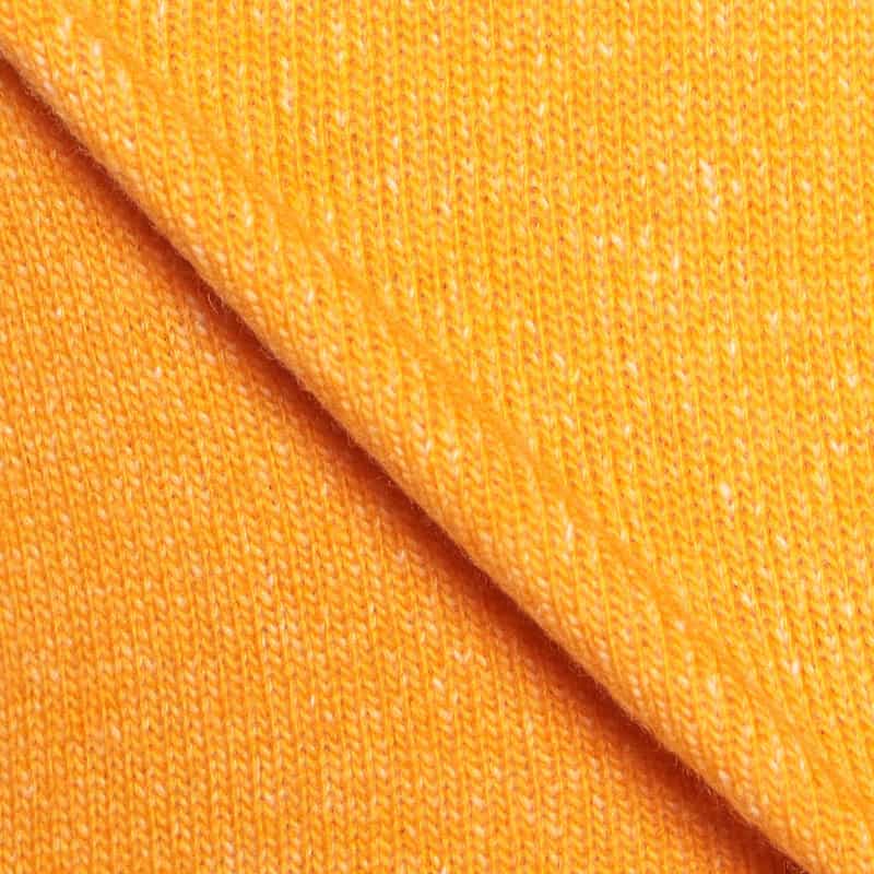 DANIELE FIESOLI ウール×カシミヤ ニットプルオーバー YELLOW