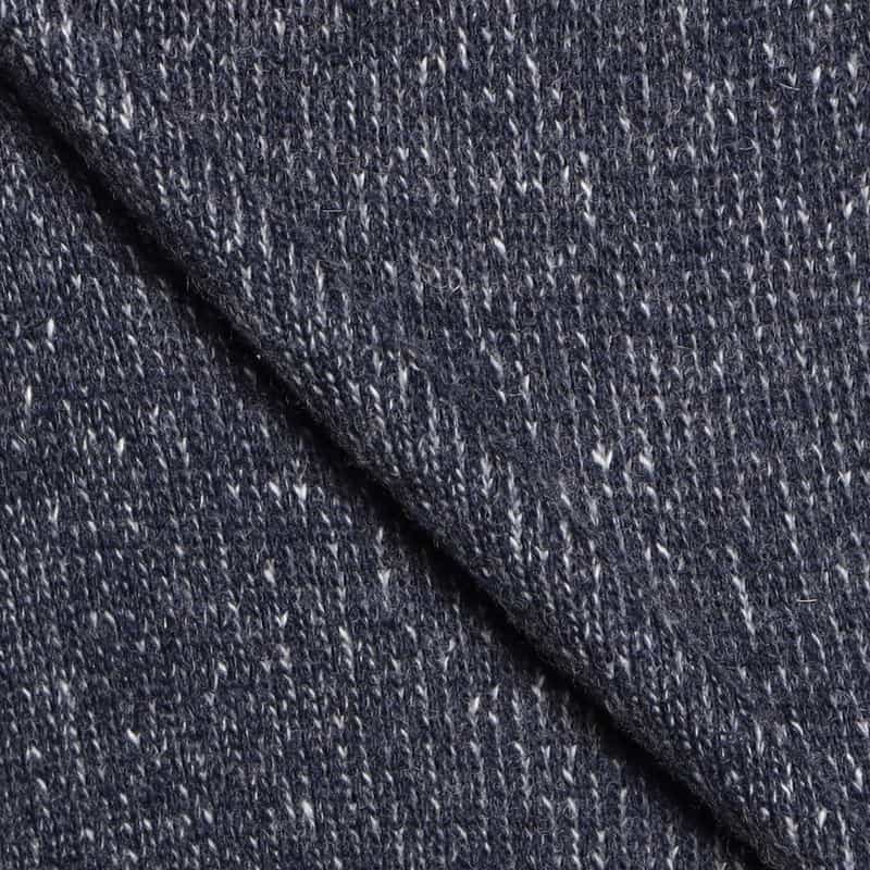 DANIELE FIESOLI ウール×カシミヤ ニットプルオーバー NAVY