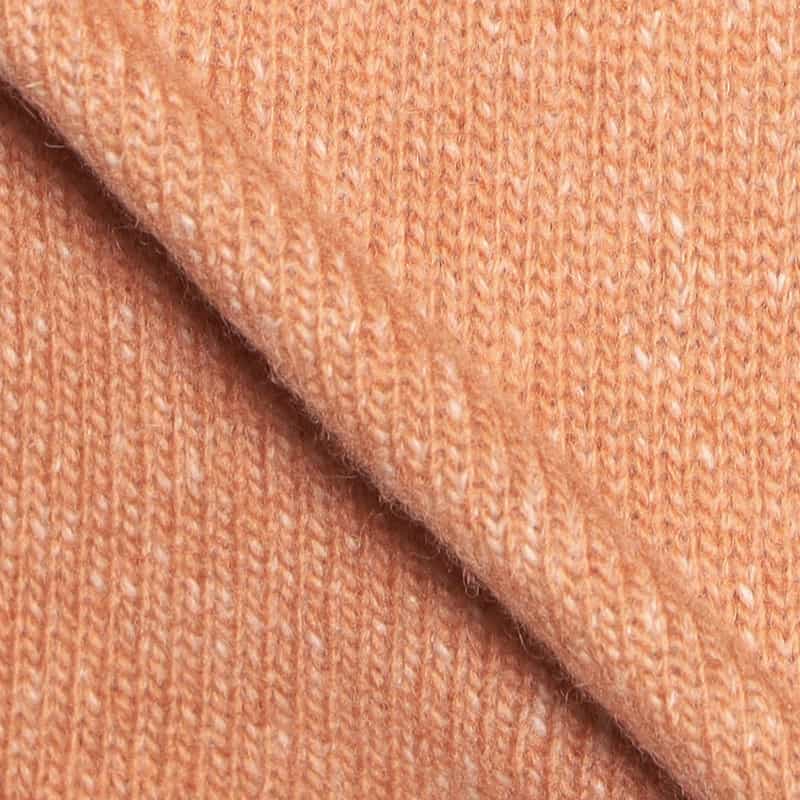 DANIELE FIESOLI ウール×カシミヤ ニットプルオーバー ORANGE
