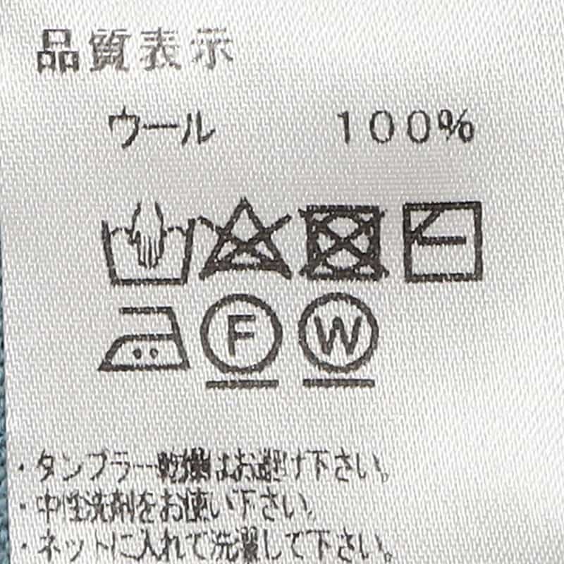 BARNEYS NEW YORK ウールニットTシャツ LIGHT BLUE