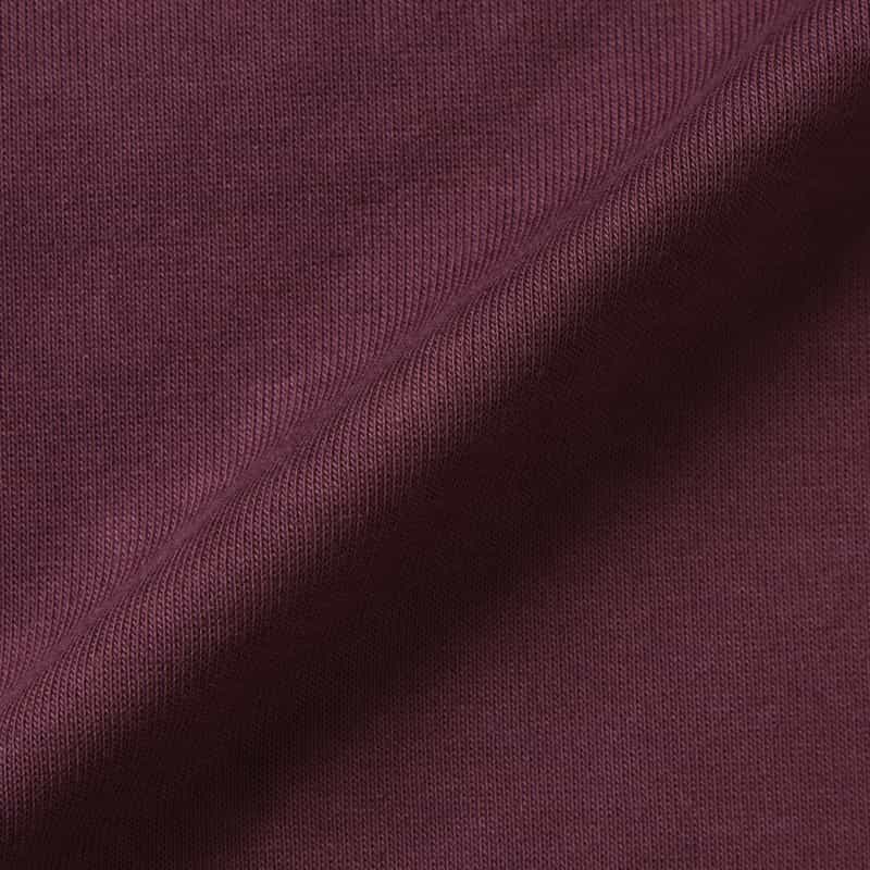 BARNEYS NEW YORK ジャージー素材オーバーフィットフットボールTシャツ PURPLE