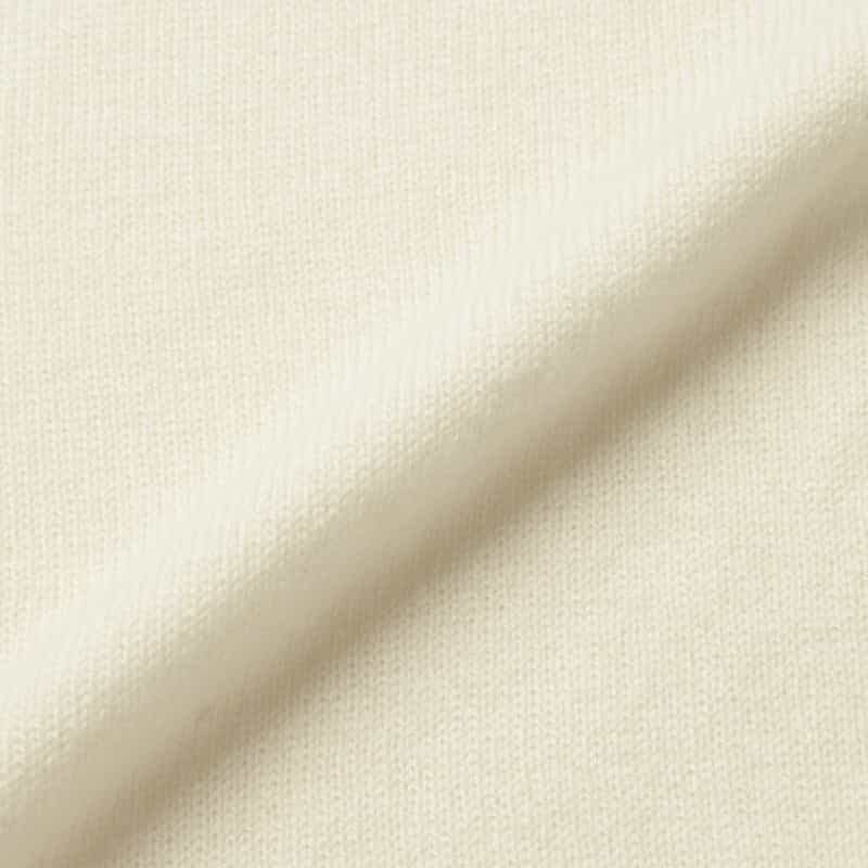 BARNEYS NEW YORK カシミヤ100％クルーネックニットプルオーバー WHITE