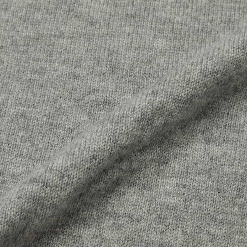 BARNEYS NEW YORK カシミヤ100％タートルネックニットプルオーバー LIGHT GRAY