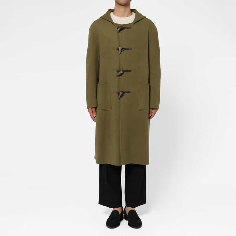 BARNEYS NEW YORK ダッフルコート KHAKI