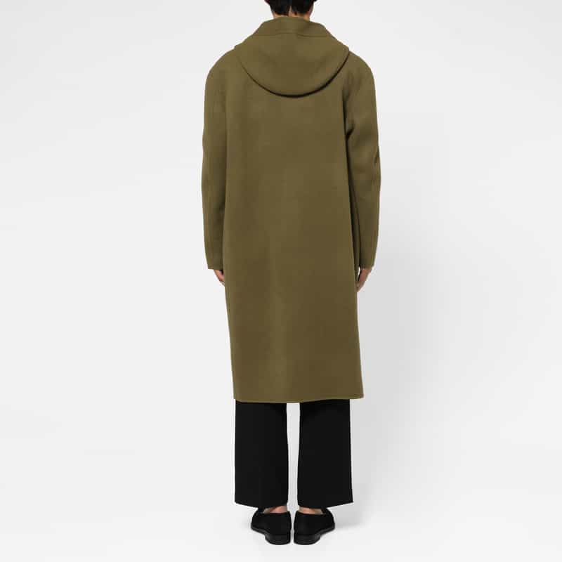 BARNEYS NEW YORK ダッフルコート KHAKI