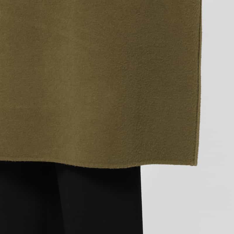 BARNEYS NEW YORK ダッフルコート KHAKI