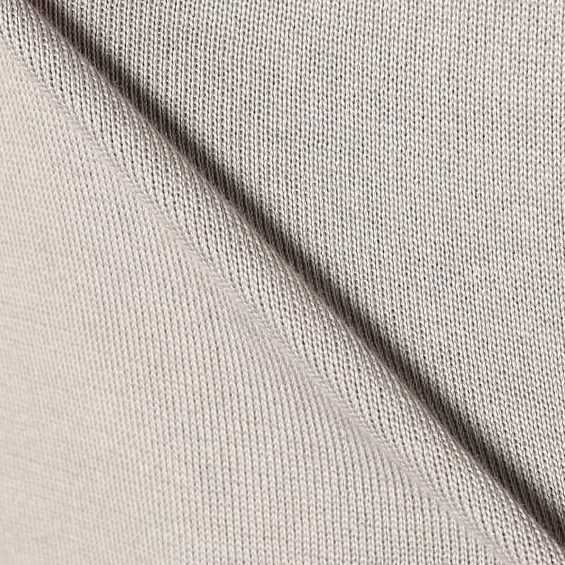 BARNEYS NEW YORK 海島綿クルーネックニットプルオーバー LIGHT GRAY